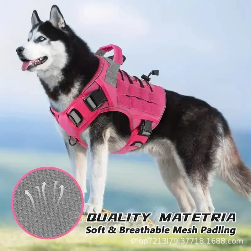 Chaleco Impermeable con Asa para Perros — Tallas S-XL